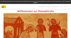 Desktop Screenshot of ostseekirche.de