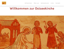 Tablet Screenshot of ostseekirche.de